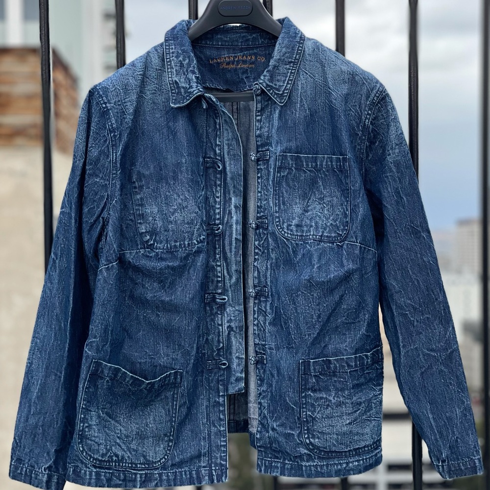 Size L Ralph Lauren Denim Jacket - Picture 2 of 13
